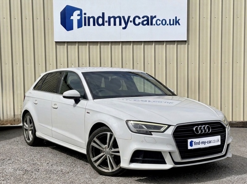 Audi A3 Sportback Tfsi S Line White