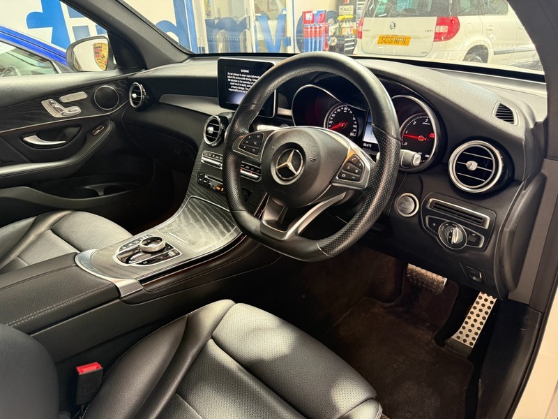 Mercedes-Benz GLC Class 250 D 4Matic Amg GC18UOK White #2