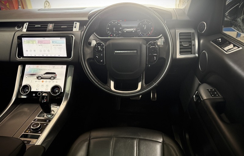 Land Rover Range Rover Sport Sdv6 Hse Dynamic Silver #4