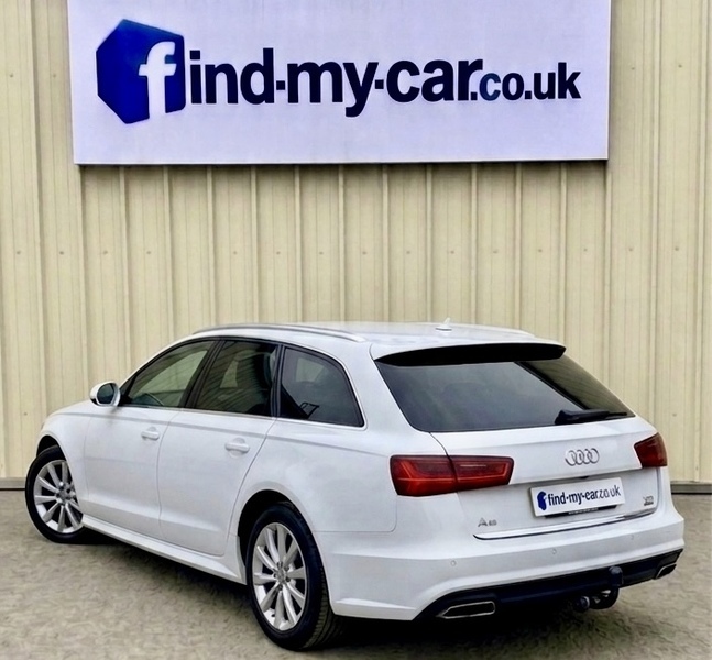 Audi A6 Avant Tdi Ultra Se Executive White #2