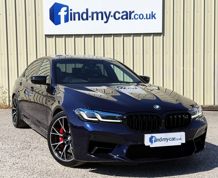BMW 5 Series M5 Competition Blue