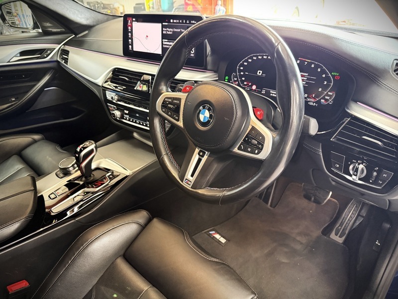 BMW 5 Series M5 Competition Blue #3