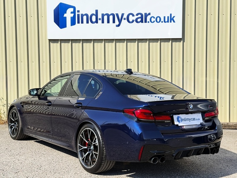 BMW 5 Series M5 Competition Blue #2