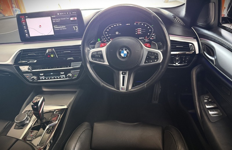 BMW 5 Series M5 Competition Blue #4