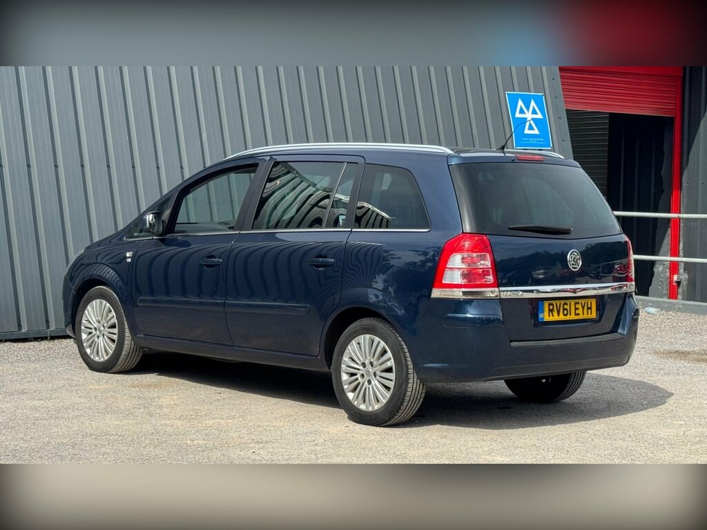 Vauxhall Zafira 1.8 16V Excite Euro 5 Blue #6