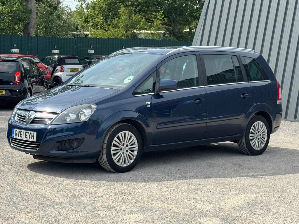 Vauxhall Zafira 1.8 16V Excite Euro 5 Blue #3