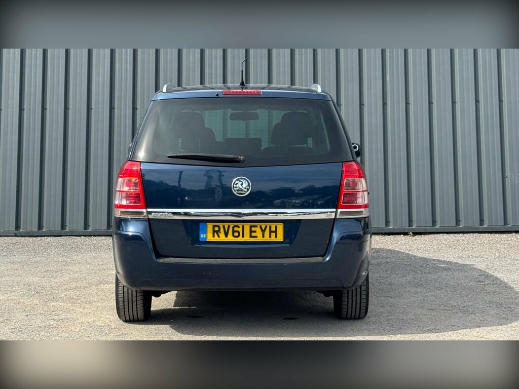 Vauxhall Zafira Mpv Silver #9