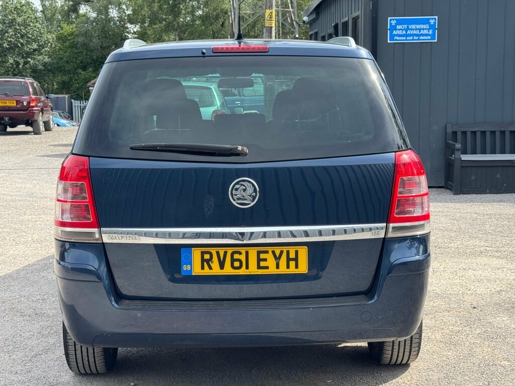 Vauxhall Zafira Mpv Silver #8