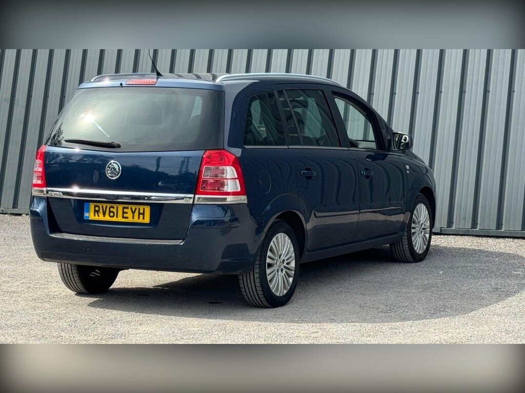 Vauxhall Zafira Mpv Silver #12