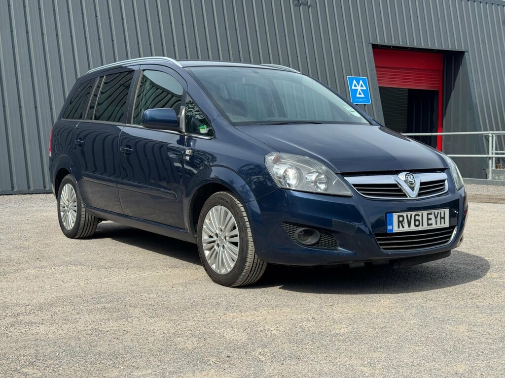 Vauxhall Zafira 1.8 16V Excite Euro 5 Blue