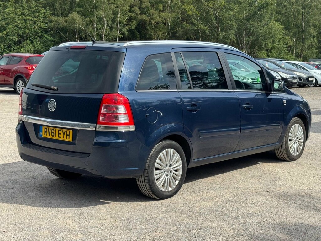 Vauxhall Zafira Mpv Silver #11