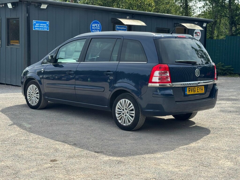 Vauxhall Zafira 1.8 16V Excite Euro 5 Blue #4