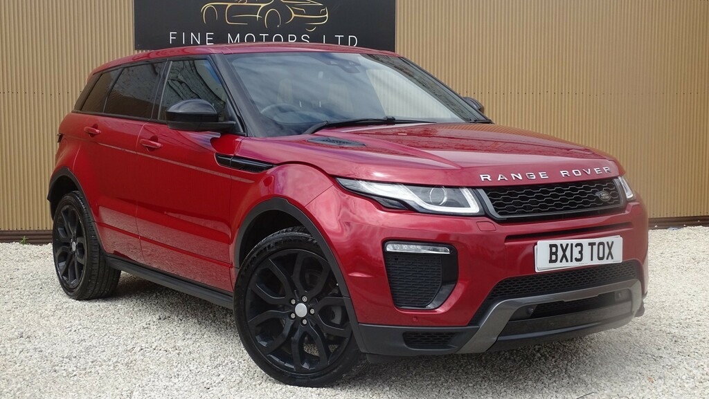 Land Rover Range Rover Evoque Suv 2.0 Td4 Hse Dynamic 201717 Red