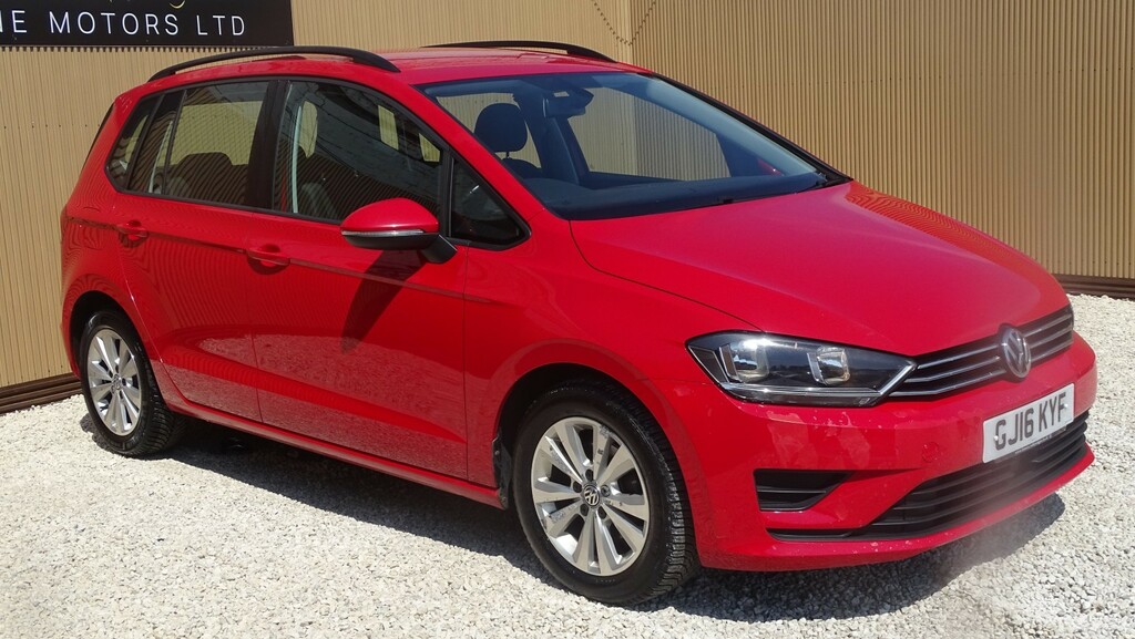 Volkswagen Golf SV 1.6 Tdi Bluemotion Tech Se Red #6