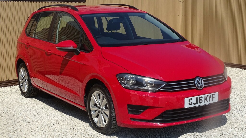 Volkswagen Golf SV 1.6 Tdi Bluemotion Tech Se Red #5