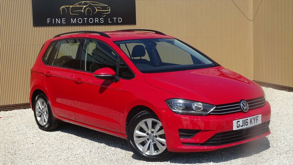 Volkswagen Golf SV 1.6 Tdi Bluemotion Tech Se Red #3