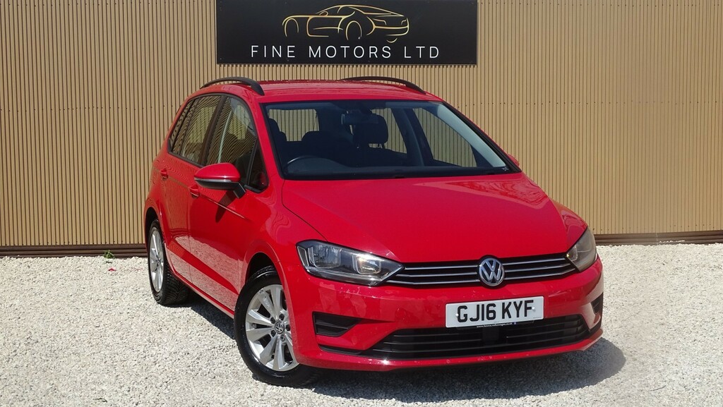 Volkswagen Golf SV 1.6 Tdi Bluemotion Tech Se Red #2