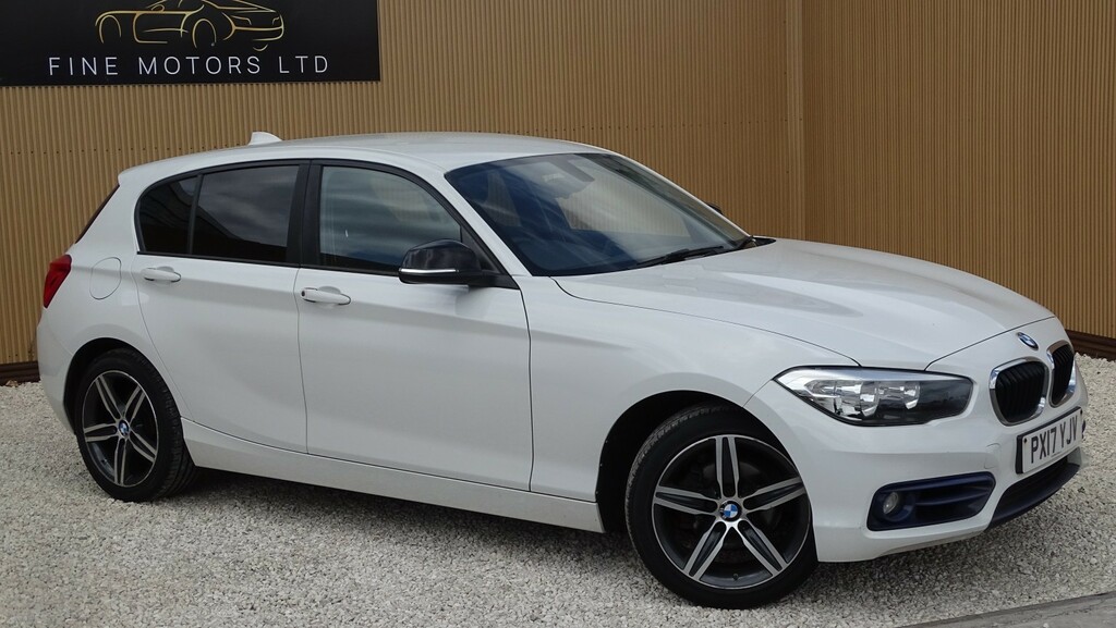 BMW 1 Series Hatchback 2.0 118D Sport 5-Door 201717 PX17YJV White #2