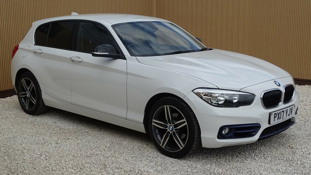 BMW 1 Series Hatchback 2.0 118D Sport 5-Door 201717 PX17YJV White #6