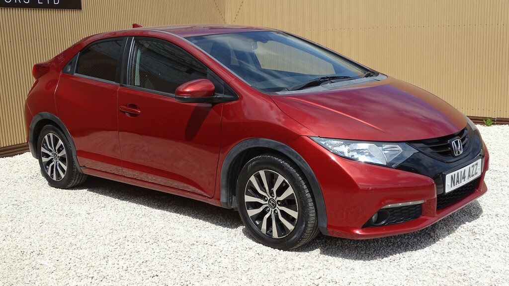 Honda Civic 1.6 I-dtec Se Plus-t Red #6