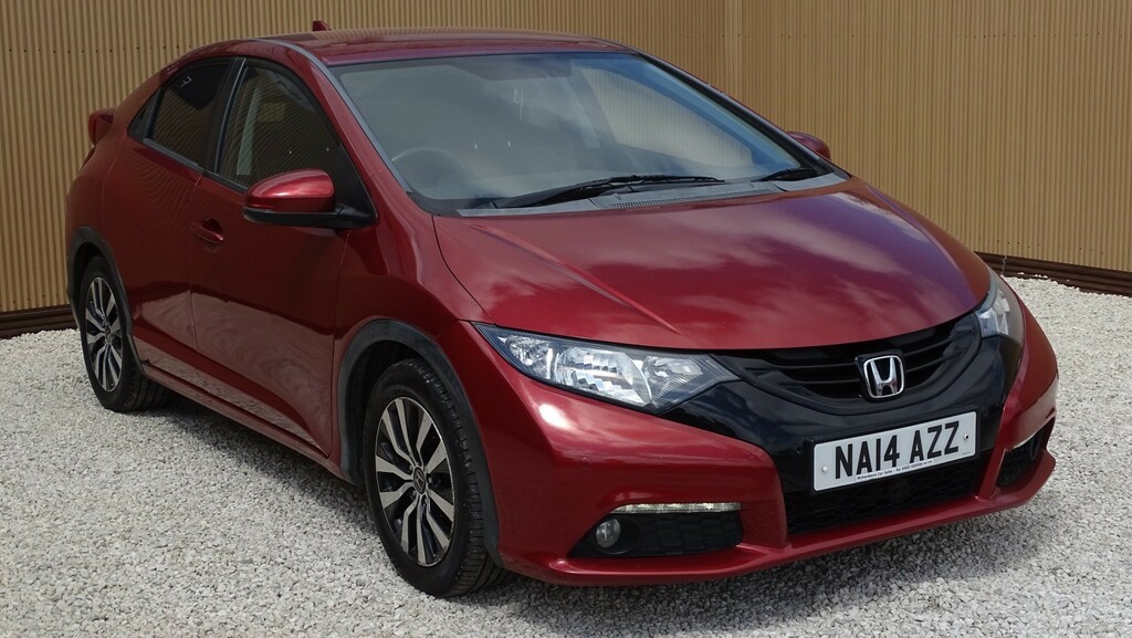 Honda Civic 1.6 I-dtec Se Plus-t Red #5