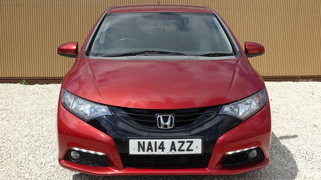Honda Civic 1.6 I-dtec Se Plus-t Red #3