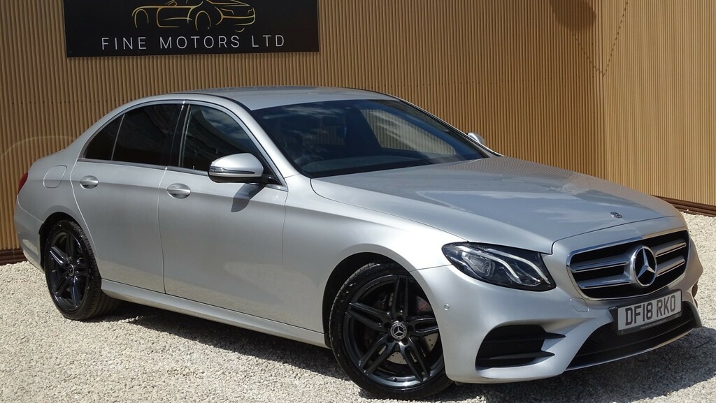 Mercedes-Benz E Class 2.0 E220d Amg Line Silver #3