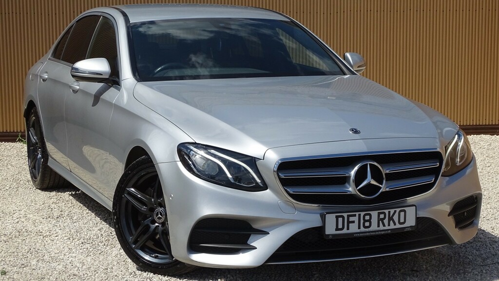 Mercedes-Benz E Class 2.0 E220d Amg Line Silver #2