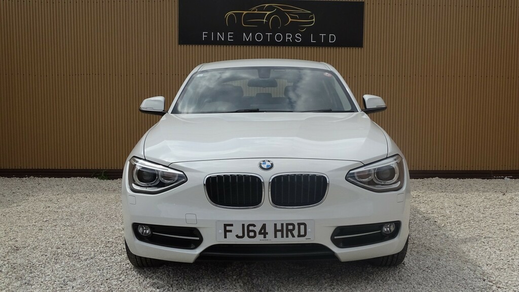 BMW 1 Series Hatchback 1.6 116I Sport 201464 White #6