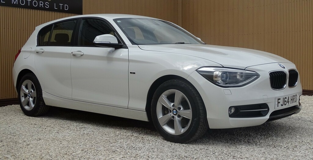 BMW 1 Series Hatchback 1.6 116I Sport 201464 White #5