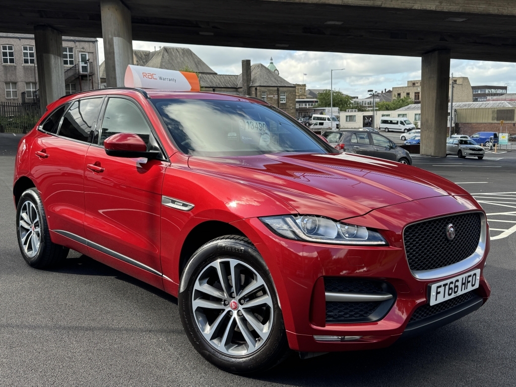 Jaguar F-Pace 2.0 R-sport Awd Red