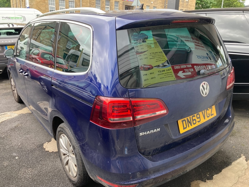 Volkswagen Sharan 2.0 Se Navigation Tdi Blue #3