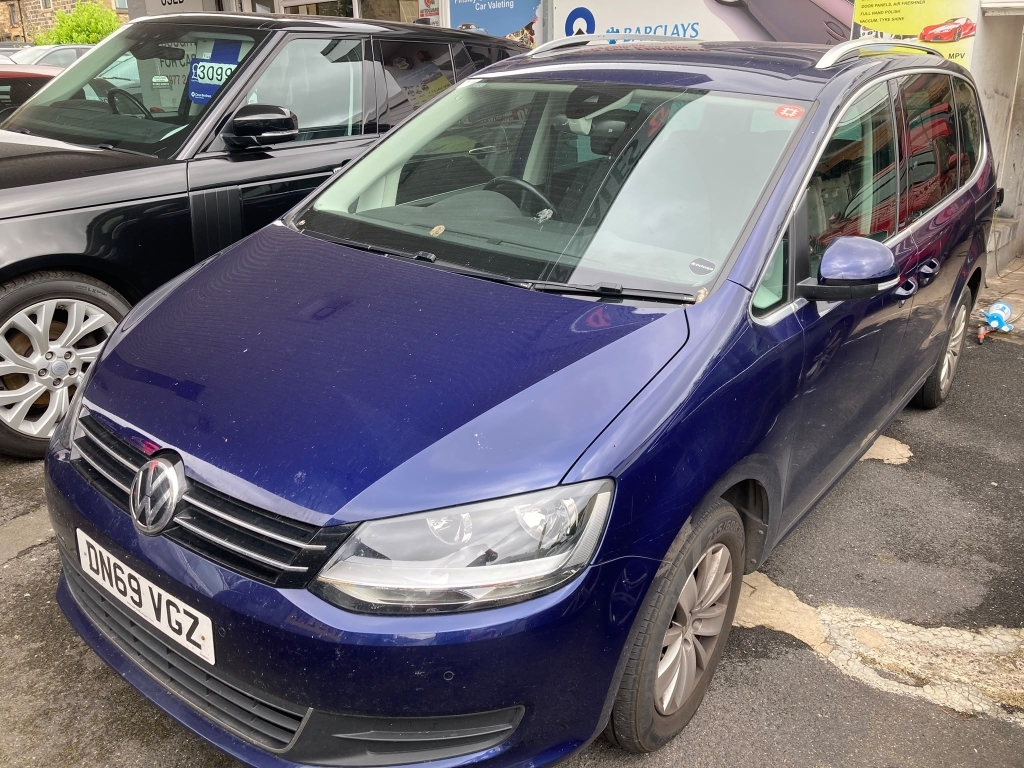 Volkswagen Sharan 2.0 Se Navigation Tdi Blue #2