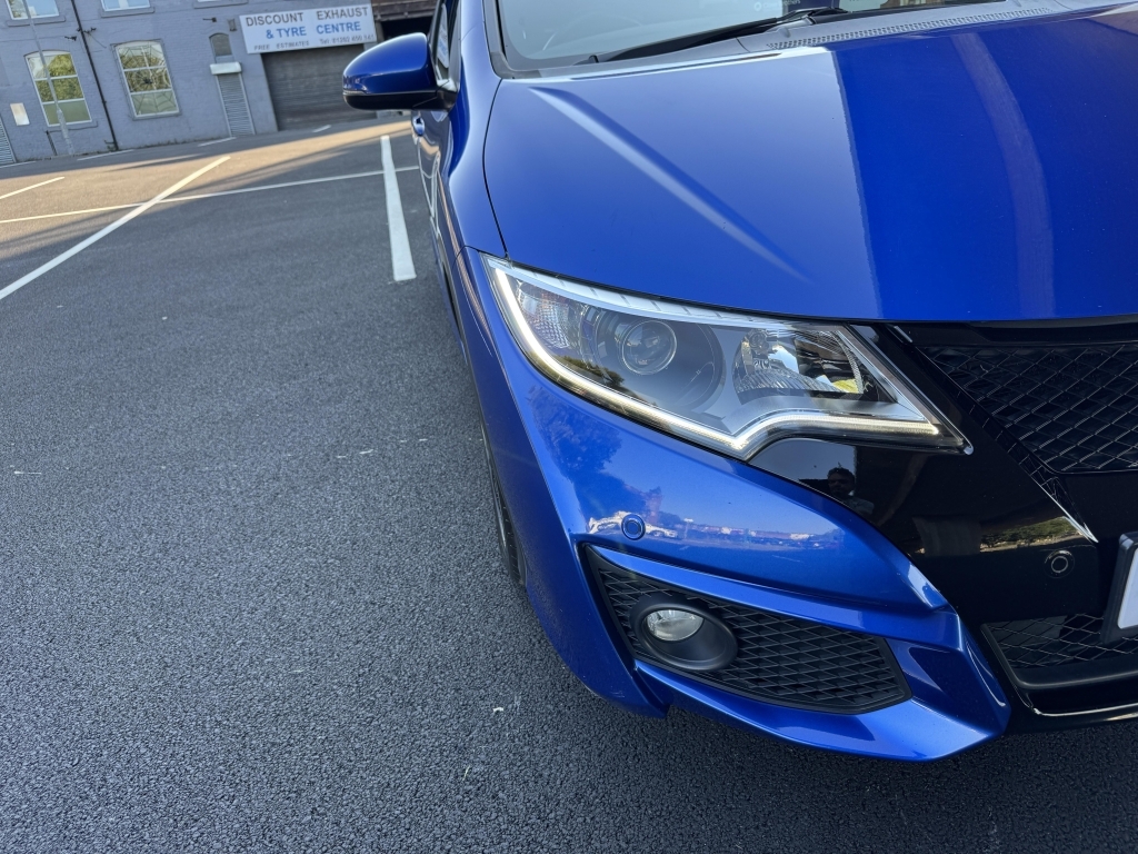 Honda Civic 1.6 I-dtec Sport Blue #5