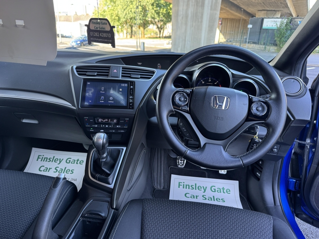 Honda Civic 1.6 I-dtec Sport Blue #2
