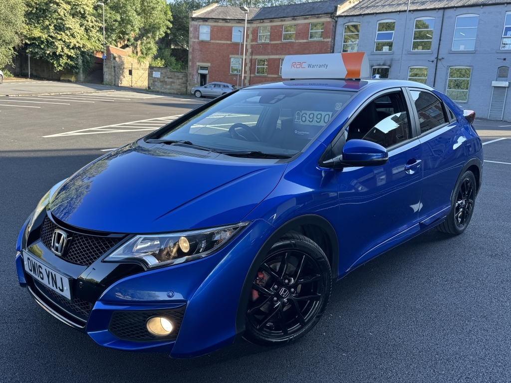 Honda Civic 1.6 I-dtec Sport Red 0 Tax Red #9