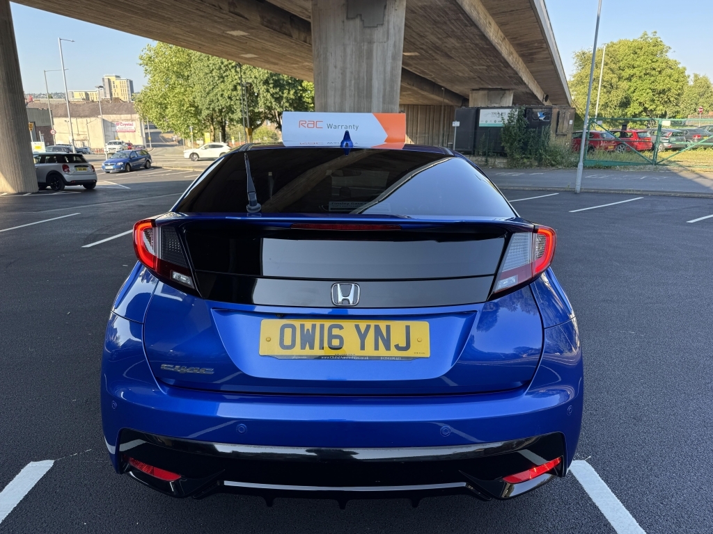 Honda Civic 1.6 I-dtec Sport Red 0 Tax Red #13