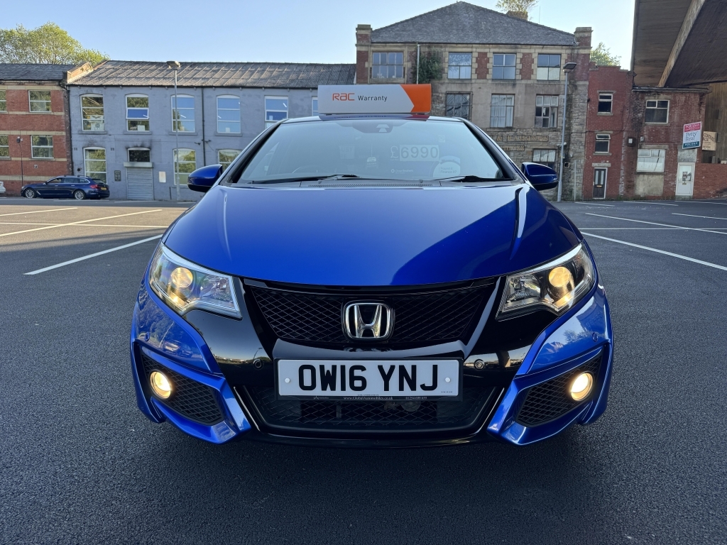 Honda Civic 1.6 I-dtec Sport Red 0 Tax Red #7