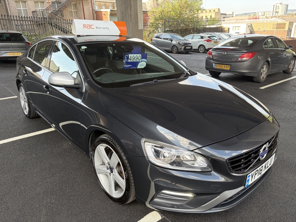Volvo S60 2.0 D4 R-design Nav Grey