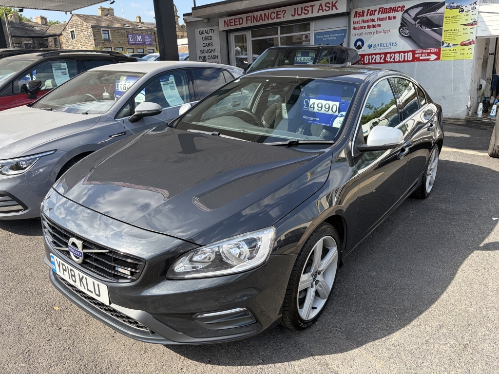 Volvo S60 D4 R-design Lux Nav Black #84