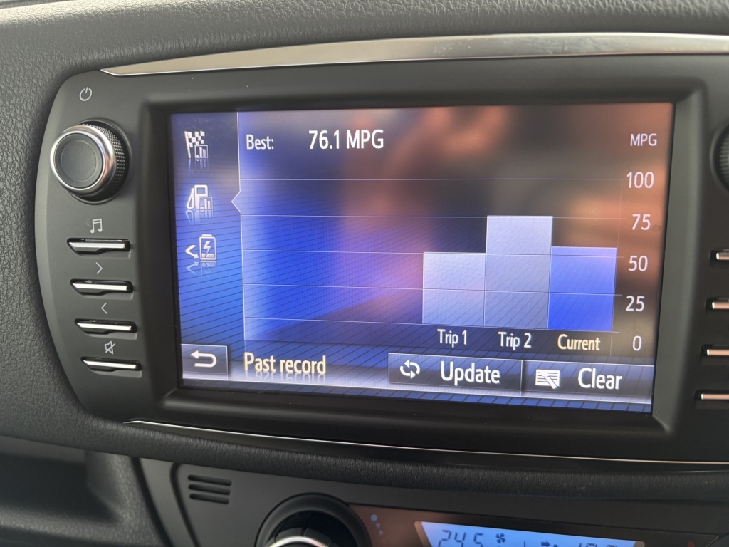 Toyota Yaris Hatchback Silver #68