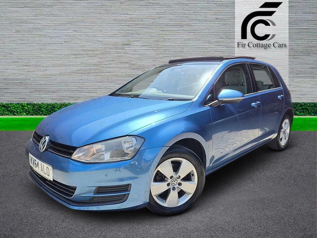 Volkswagen Golf Hatchback 2.0 Tdi Bluemotion Tech Se Euro 5 Ss KV64ALO Blue #4