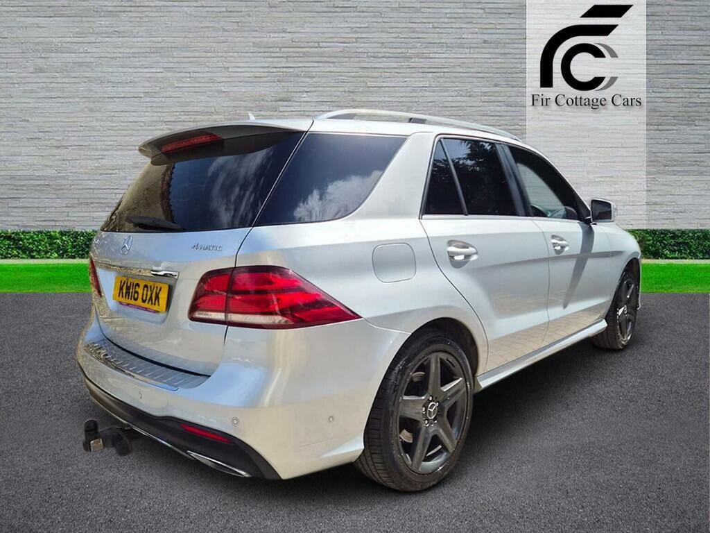 Mercedes-Benz GLE Class Suv 3.0 Gle350d V6 Amg Line G-tronic 4Matic Euro 6 KW16OXK Silver #6