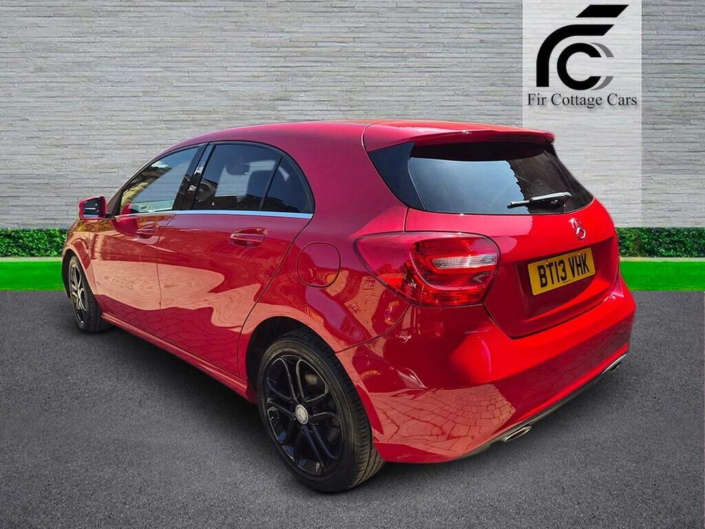 Mercedes-Benz A Class 1.5 A180 Cdi Blueefficiency Sport Euro 5 Ss Red #4
