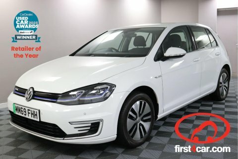 Volkswagen e-Golf Carplaypark Sensornavigation White