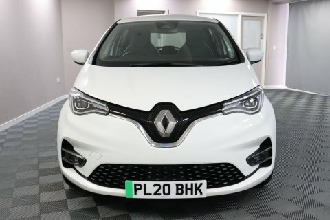 Renault Zoe 55 Kwh 2020 White #2