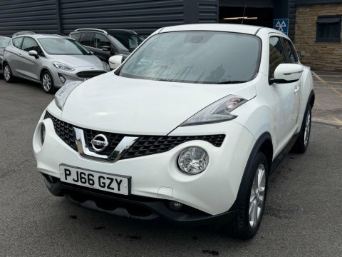 Nissan Juke 2016 66 N-connecta White #3