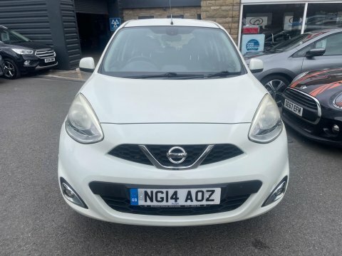 Nissan Micra 2014 14 Tekna White #2