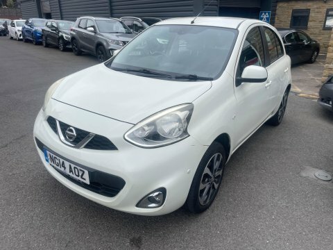 Nissan Micra 2014 14 Tekna White #3
