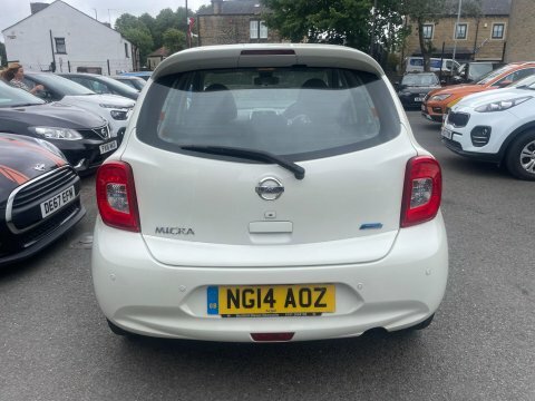 Nissan Micra 2014 14 Tekna White #5